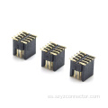 Conector de cabezal de clavija de paso de 1,27 mm LCP SMT